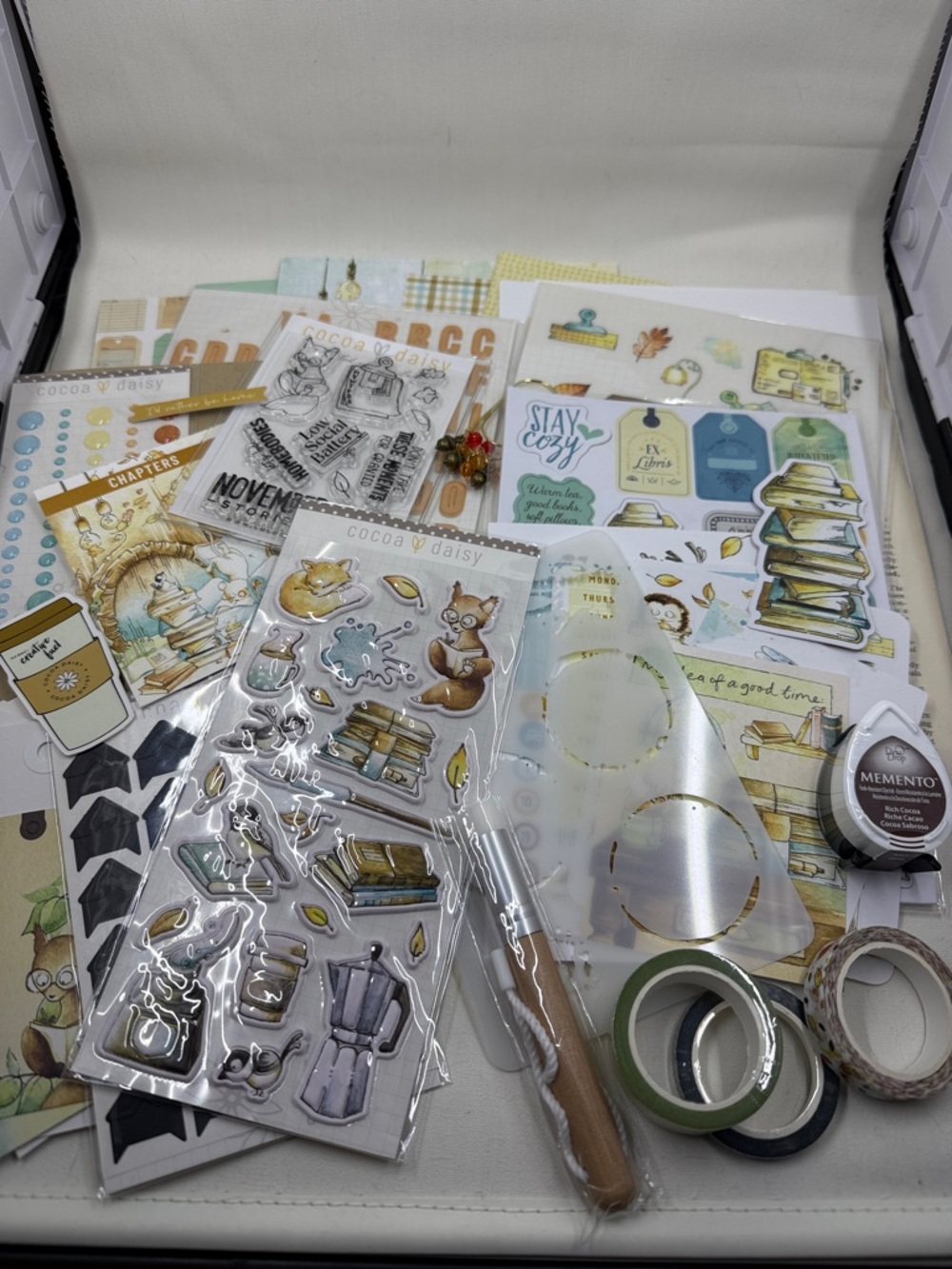 Cocoa Daisy-Nov Chapters Memory Keeping stationary Planning Kit 25+pcs.